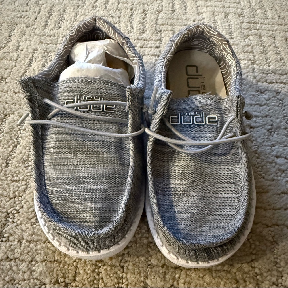 NEW HEYDUDE Wally Toddler Blend Linen (K9)